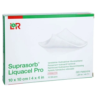 Suprasorb Liquacel Pro 10x10 cm Compress 10 pcs.