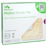 Mepilex Border Flex adhesive foam dressing 12.5x12.5 cm 10 pcs.