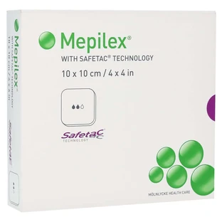 Mepilex 10x10 cm pansement en mousse 5 pcs.