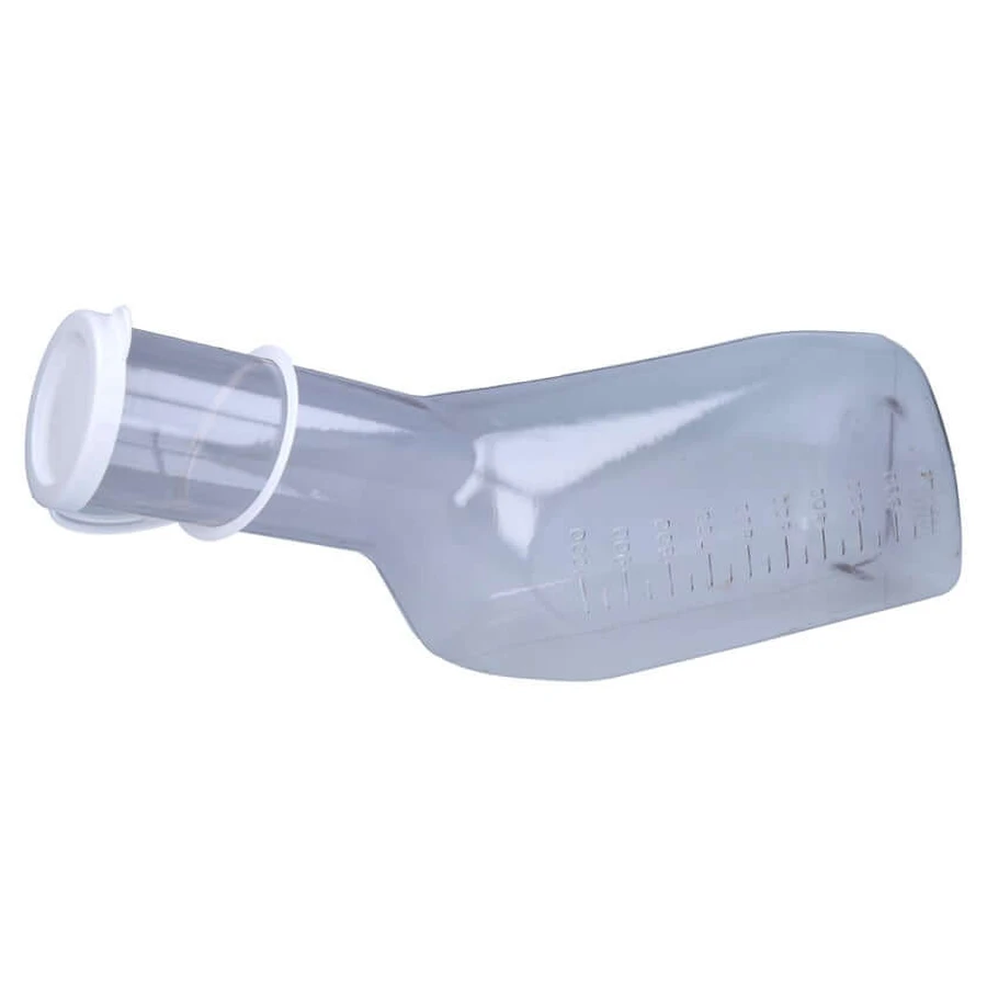 Urinefles man plastic 1 l kristalhelder 1 st