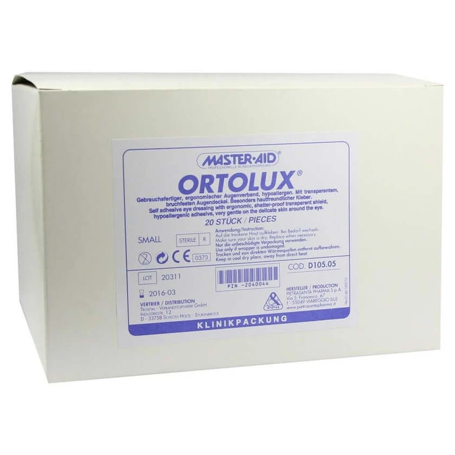 Ortolux horlogeglasverband klein 20 stuks