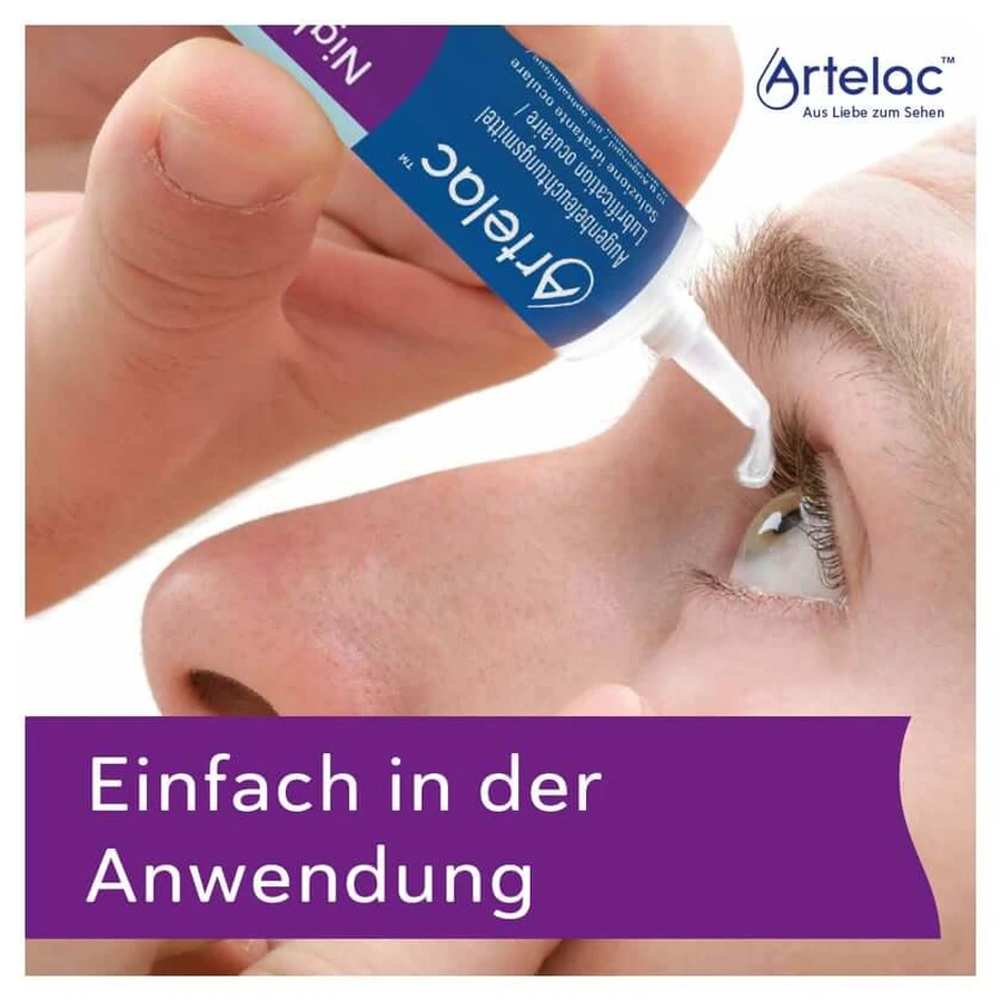 Artelac Nighttime Gel Augengel - Feuchtigkeitspflege zur Nacht 3X10 g