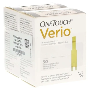 ONE Touch Verio tiras reactivas 100 unidades