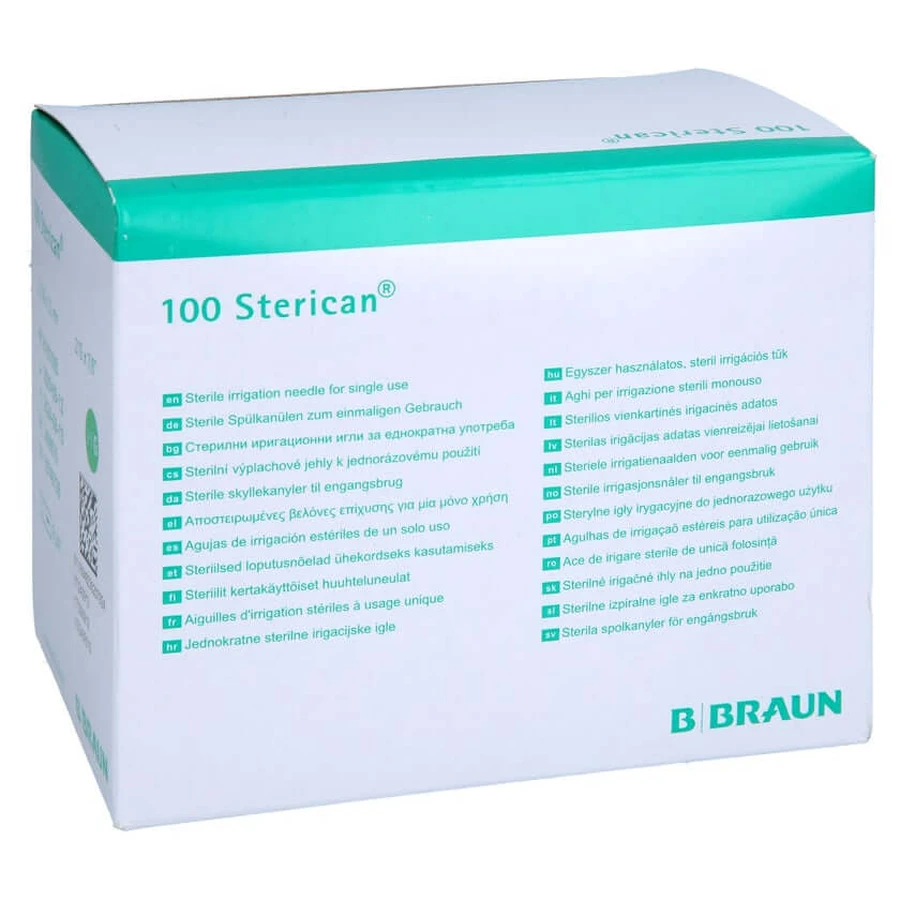 Sterican cánula desechable 21 G 22 Mm Blunt 100 uds.