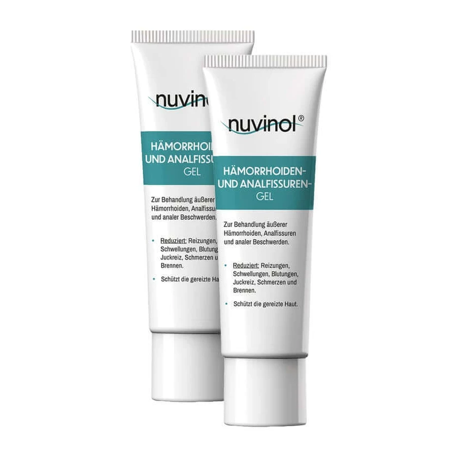 Doppelpack Nuvinol Hämorrhoidengel 2X40 ml