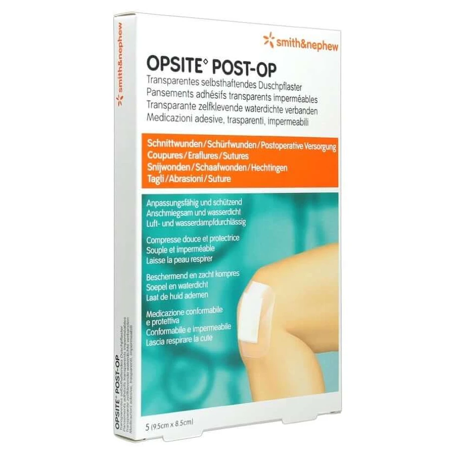 Opsite Post-op bandage 8.5x9.5 cm 5 pcs.