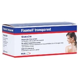 Fixomull transparant 10 cm x 2 m, 1 stuk 1 stuk
