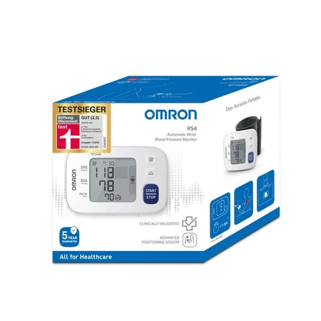 OMRON RS4 Automatic Wrist Blood Pressure Monitor 1 pc