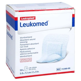 Leukomed sterylny plaster 5x7,2 cm 50 szt.