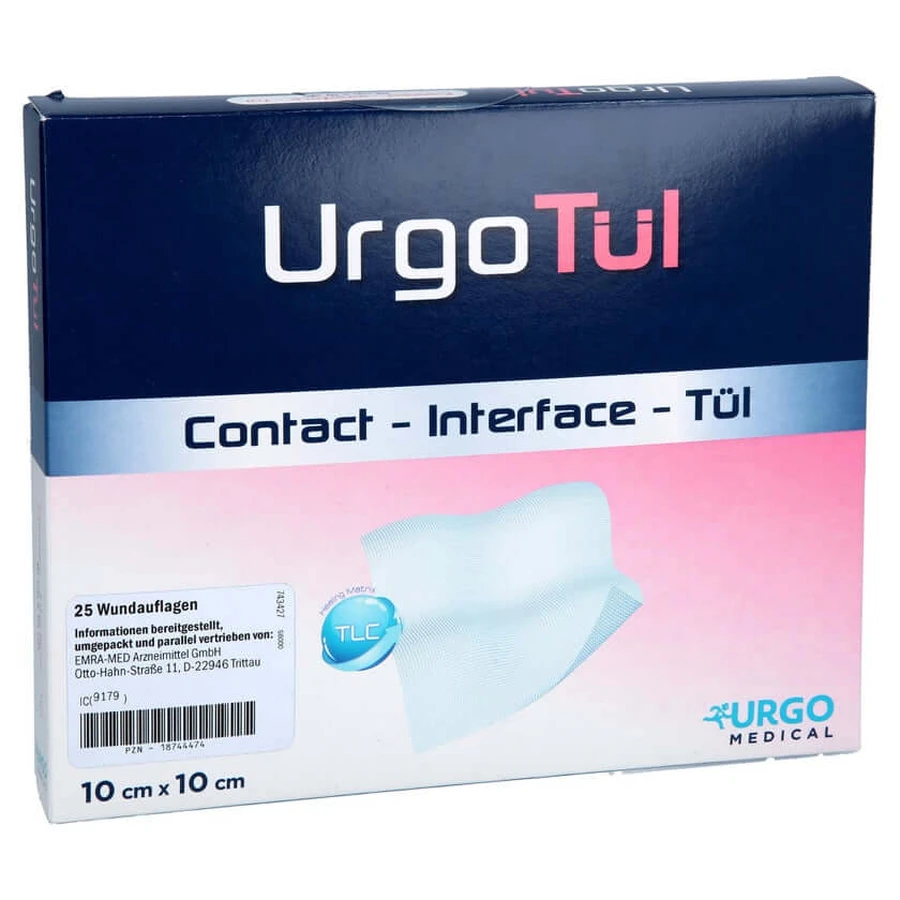 Urgotül 10x10 cm gaza na rany 25 szt.: ceny i cechy