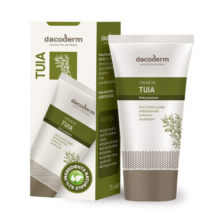 Thujia Creme Dacoderm, 75ml, Dacia Pflanze