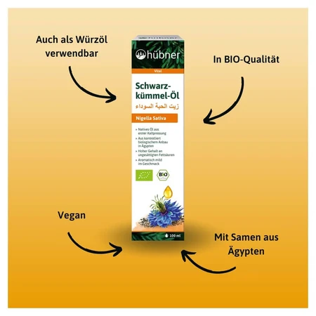 Hübner zwarte komijn 100 ml
