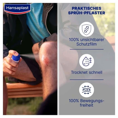 Hansaplast Second Skin Protection Spray Plaster 40 ml