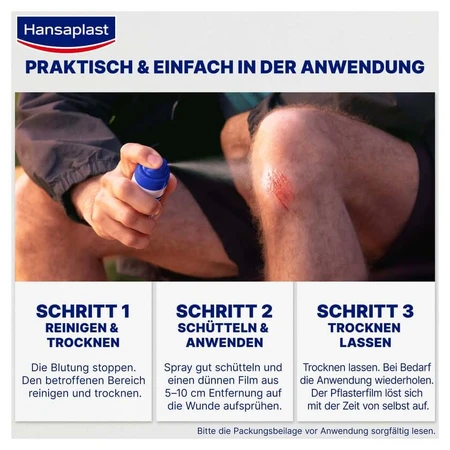 Hansaplast Second Skin Protection Spray Plaster 40 ml