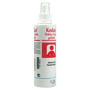 Kodan tinctuur Forte gekleurde pompverstuiver 250 ml