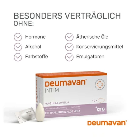 Deumavan intiem vaginaal ovaal 10 stuks