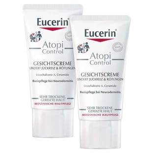 Eucerin AtopiControl Crema Facial 2X50 ml