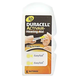 Batterien F.hörgeräte Duracell 10 6 St