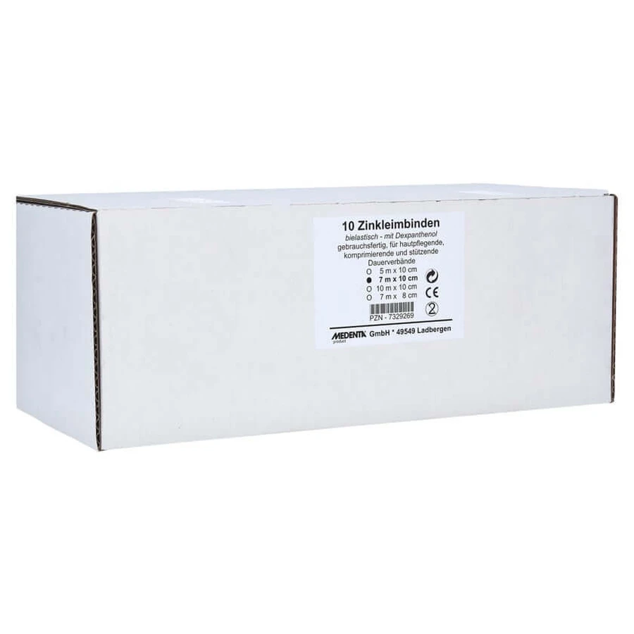 Zinkleimbinde 10 cmx7 m 10 St
