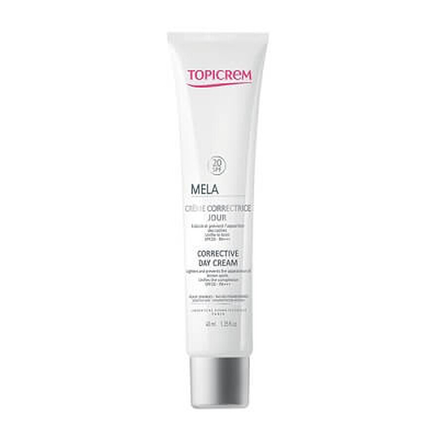 Crema de zi depigmentanta SPF20  Mela Topicrem, 40 ml