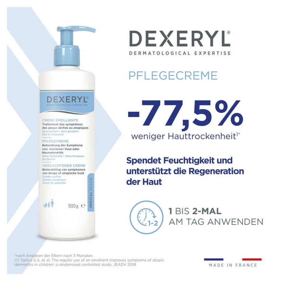 Crema de îngrijire DEXERYL pachet de patru 4X500 g