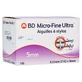 Ace BD Micro-fine Ultra pen 0.25x5 mm 100 buc.