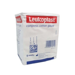 Leukoplast gauze compresses, compress cotton gauze, non-sterile, 10 x 10 cm 100 pcs.