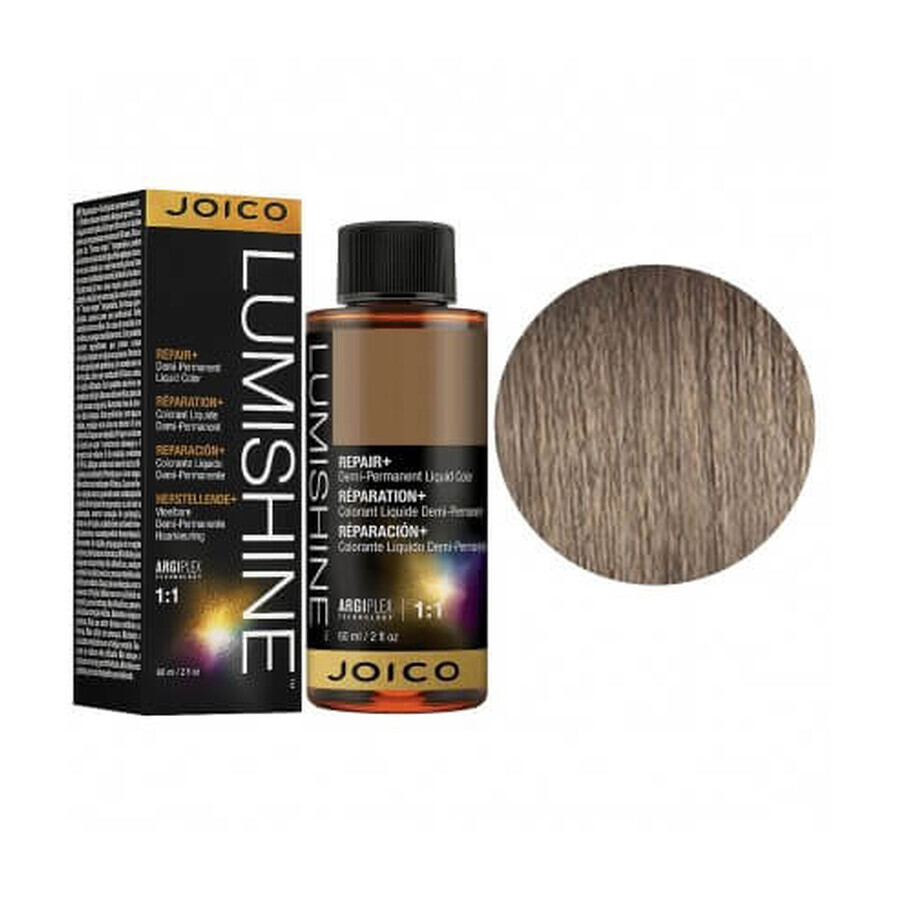 Tintura per capelli semipermanente Joico LumiShine Demi Liquid 8N 60ml