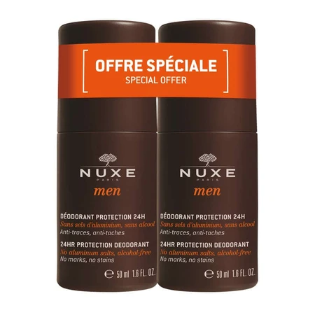NUXE Men Deodorant Protection 24h Doppel 2X50 ml