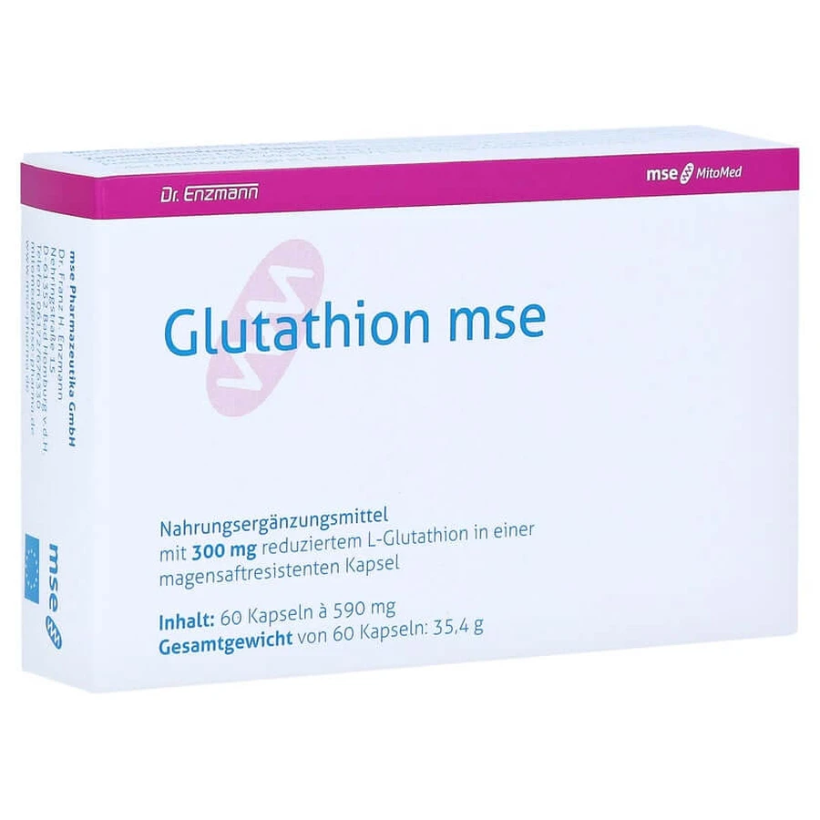 Glutathion MSE maagsapresistente capsules 60 Capsules