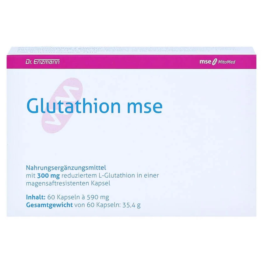 Glutathion MSE maagsapresistente capsules 60 Capsules