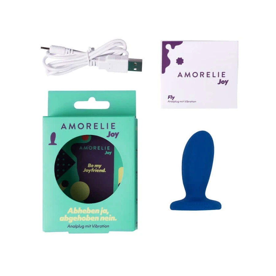 AMORELIE Joy Fly korek analny z wibracją 1 szt.: ceny i cechy