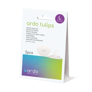 ARDO Protector de tetina Tulips talla L 2 uds.