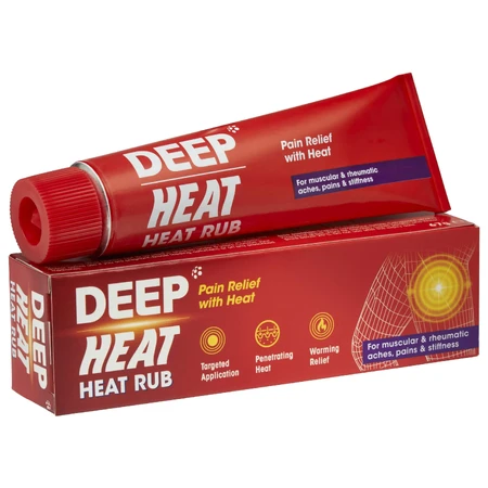Deep Heat Rub Cream, 67 g, Mentholatum