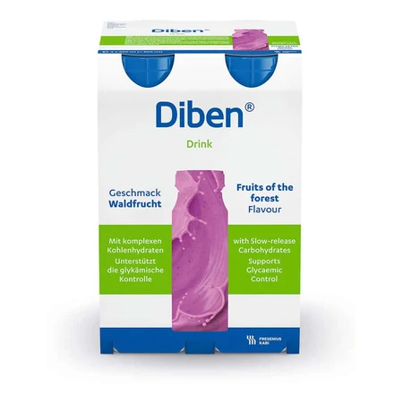 Diben DRINK Bebida de frutas del bosque 4X200 ml