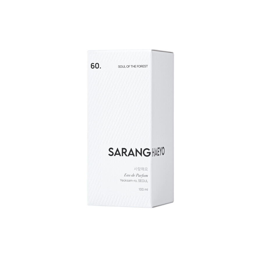 Saranghaeyo Eau de Parfum 60. Soul of the Forest 100ml 