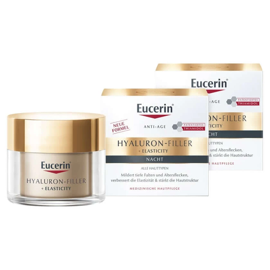 Eucerin HyaluronFiller+ Elasticità Notte 2X50 ml