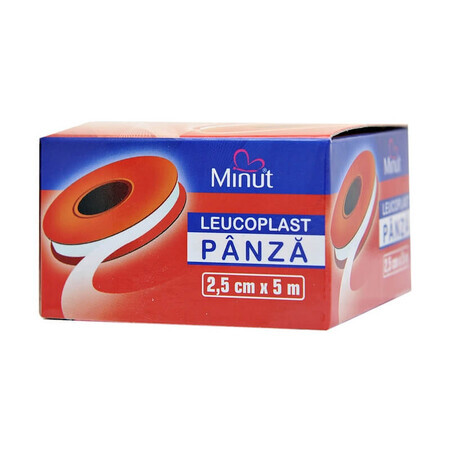 Leucoplast Minut Plast Panza 2,5cm/5m