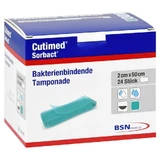 Cutimed Sorbact Tampones 2x50 cm 24 uds.