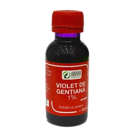 Gentian Violet 1%, 25 ml, Adya Green