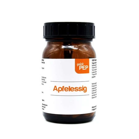 quickPEP Cápsulas de Vinagre de Sidra de Manzana 100 Cápsulas