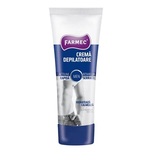 Hair removal cream for men, 150 ml, Farmec