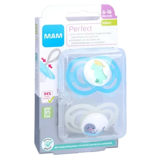 MAM Perfect Silicone Jun 16 months 2 pcs