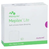 Mepilex Lite foam dressing 10x10 cm sterile 10 pcs.