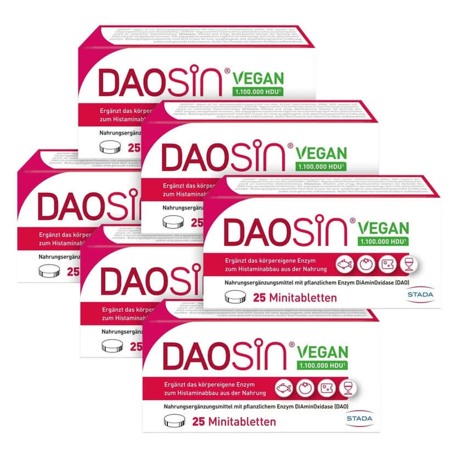 DAOSiN Vegan Sechserpack 6X25 St