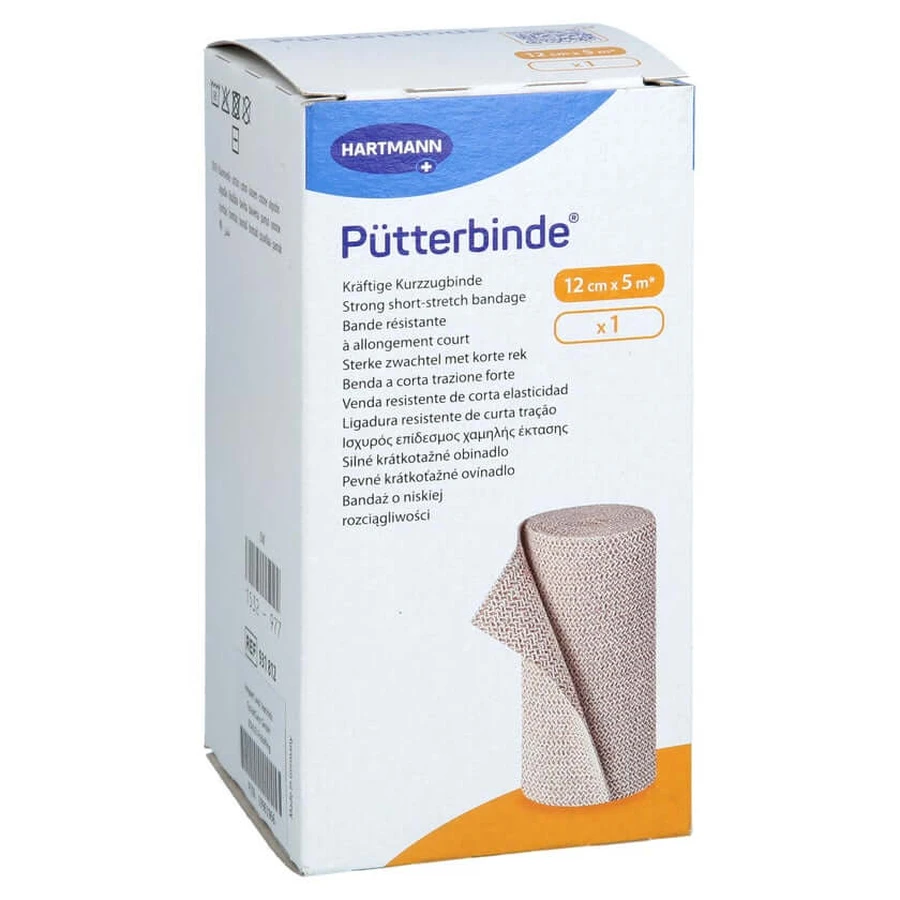 Pütter bandaj 12 cmx5 m 1 buc