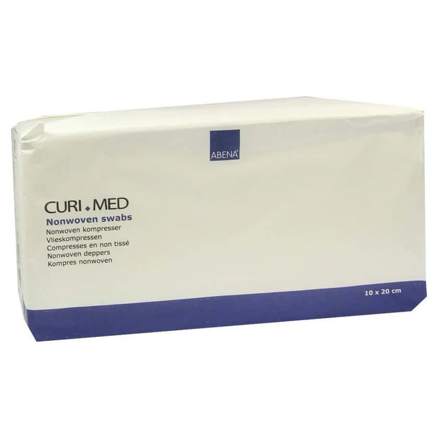 Non-woven compresses non-sterile 10x20 cm 4-ply 100 pcs.