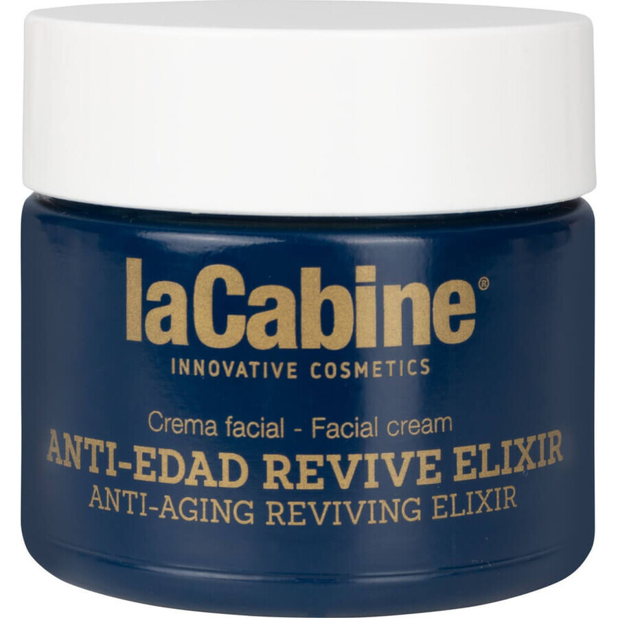 LA CABINE Crema Facial Elixir Antiarrugas Revitalizante, 50 ml