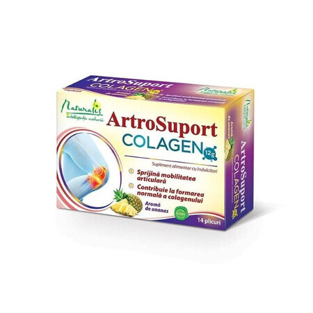 Naturalis ArtroSuport colagen ananas x 14 plicuri