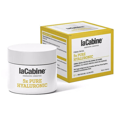 La Cabine 5x Pure Hyaluronic Creme, 50ml